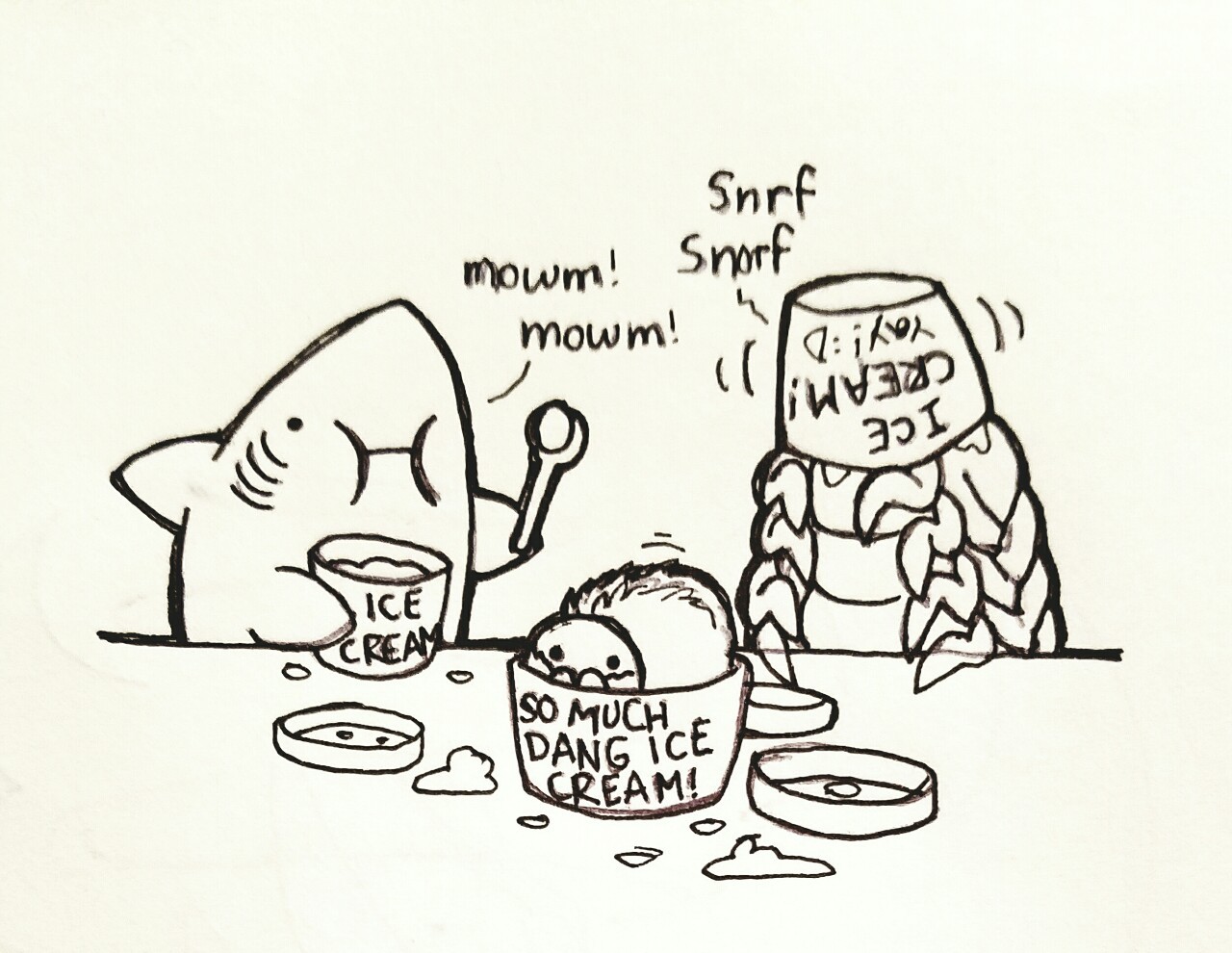 1280x990 The Draw Something Daily Initiative Doodle Time Animals That