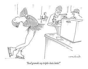 300x236 Figure Skating Drawings Fine Art America