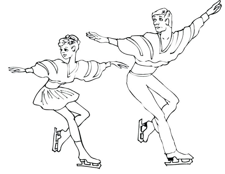 736x568 Winter Sports Coloring Pages