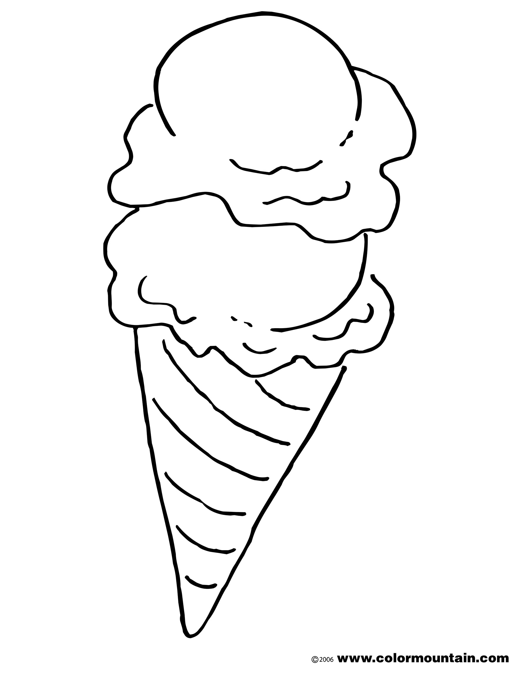 1800x2294 Inspiring Ice Cream Cone Coloring Sheet Cool And Best Ideas