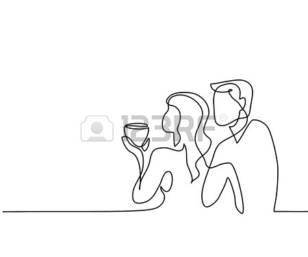 450x375 447 Coffee Lineart Cliparts, Stock Vector And Royalty Free Coffee