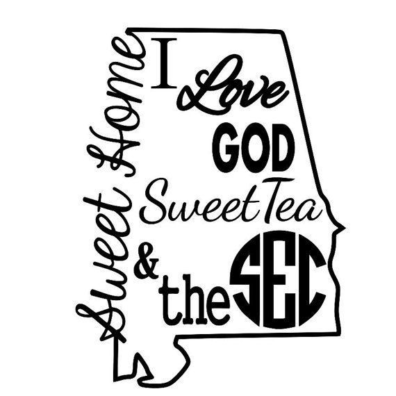 570x570 I Love God Sweet Tea And The Sec Svg And Dxf File.