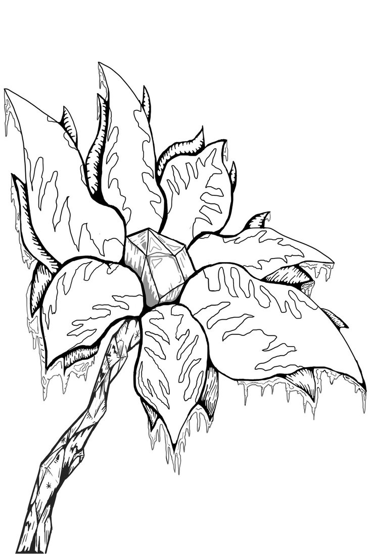 730x1095 Ice Flower By Icedtea077