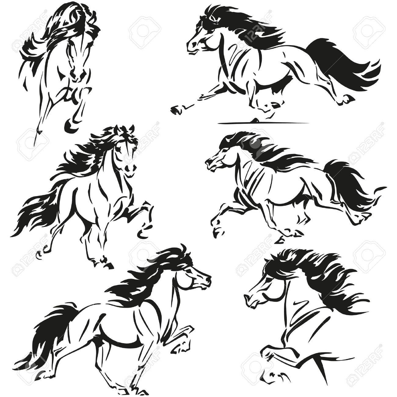 1300x1300 Icelandic Horse Themes Royalty Free Cliparts, Vectors, And Stock