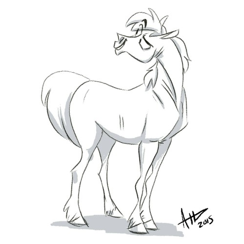 500x500 Daily Horse Drawings