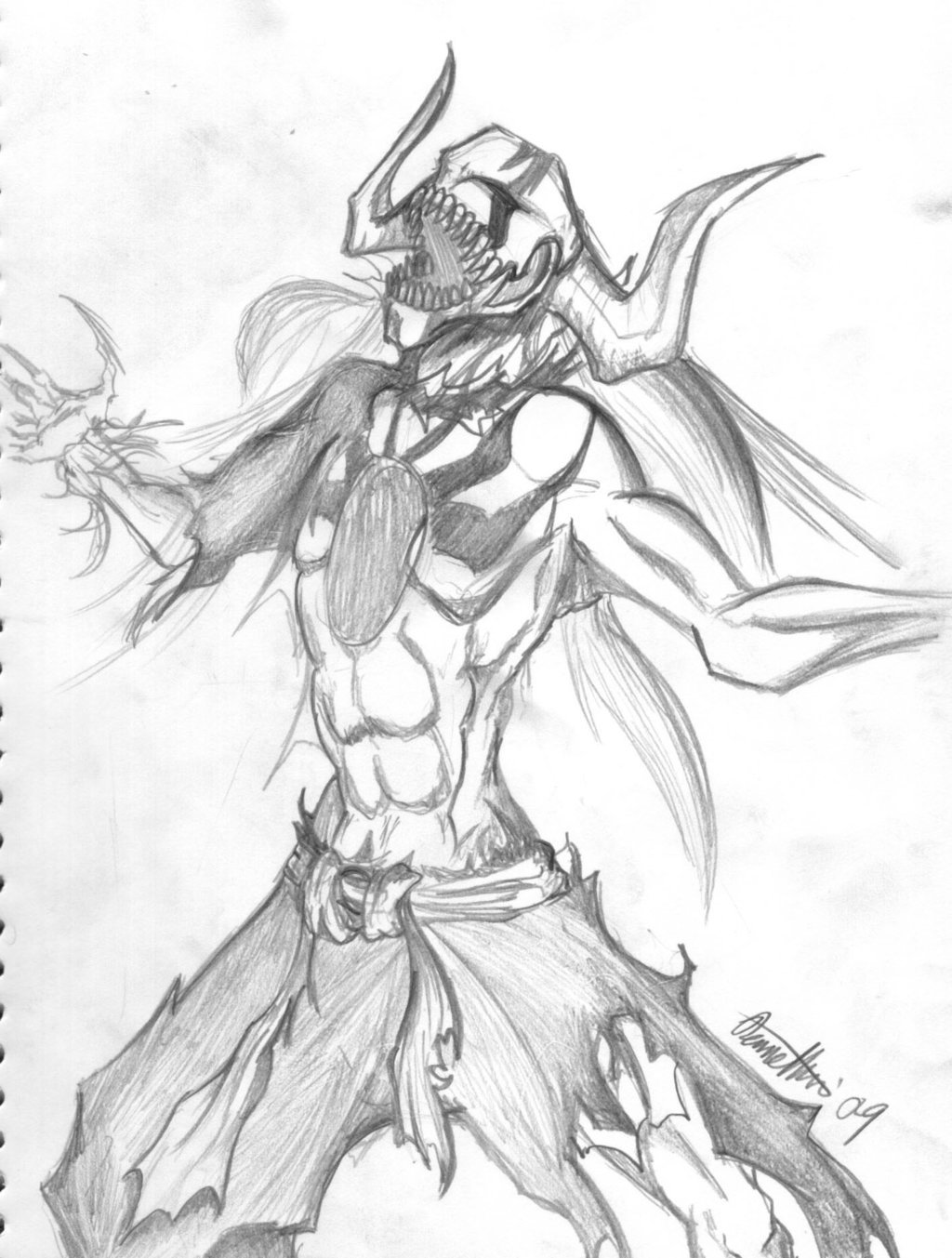 1024x1353 Hollow Ichigo Spoilers By Chronicrift