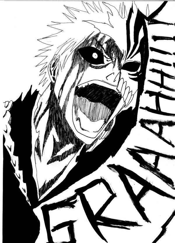 600x831 Hollow Ichigo By L Ixion