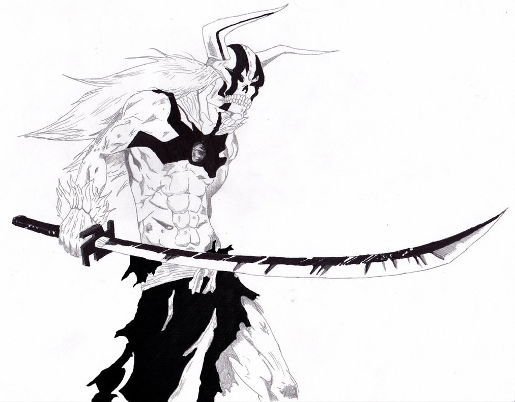 1012x789 Ichigo, Hollow By Fearlesssniper