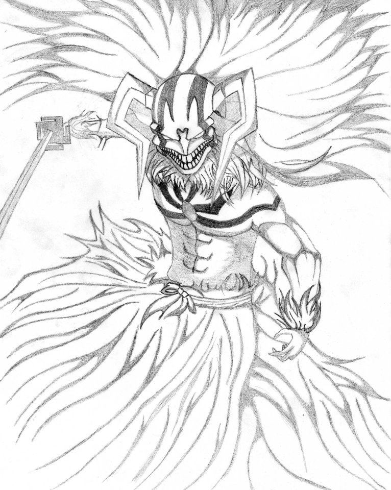 766x960 Ichigo Hollow By Fire And Flames