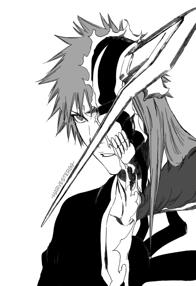 740x1080 Kurosaki Ichigo Full Hollow D By Harvester89