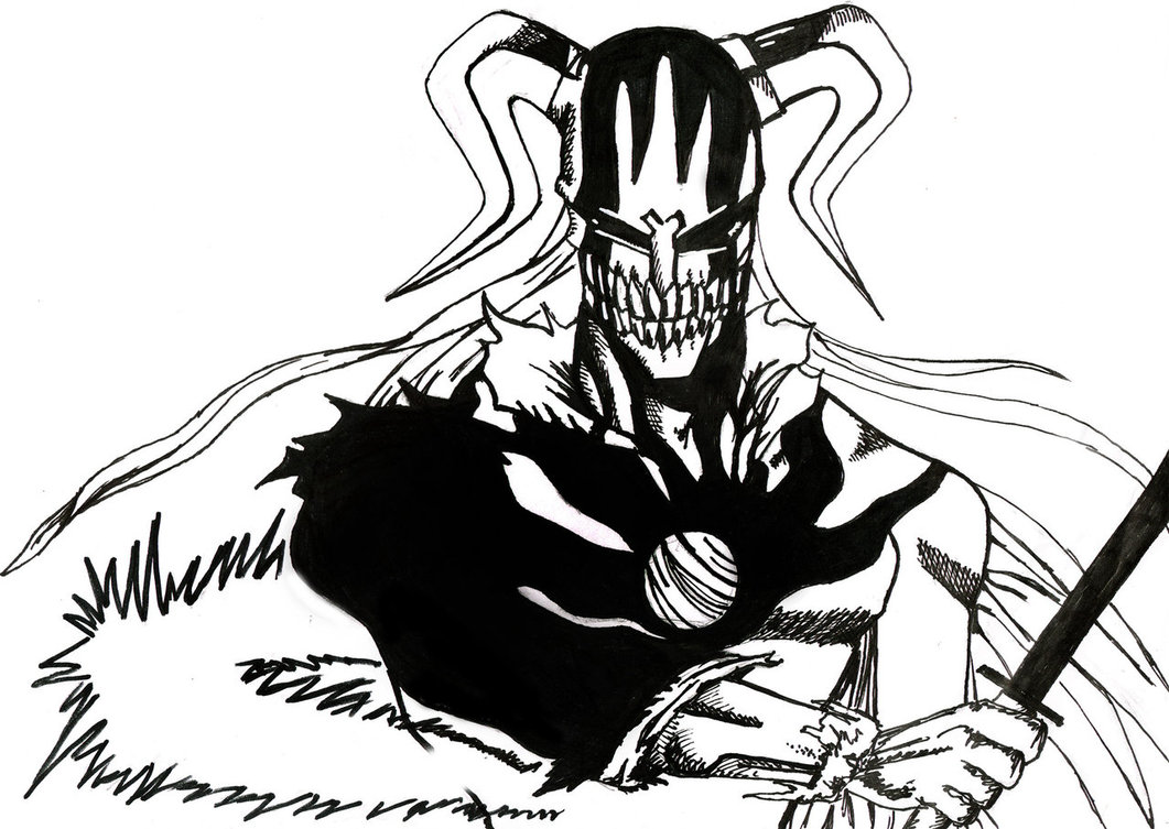 1061x753 Ichigo Hollow Form By Heidelmeier17