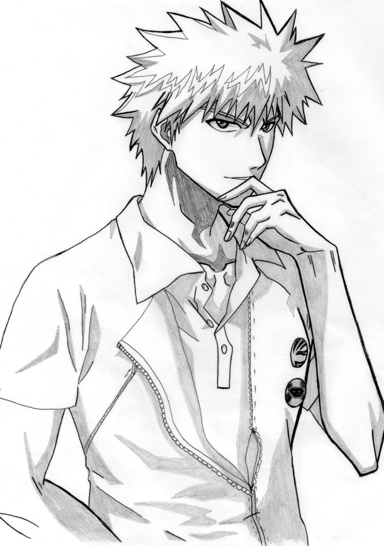 750x1066 Kurosaki Ichigo (04 27 10) By Agentx41822n