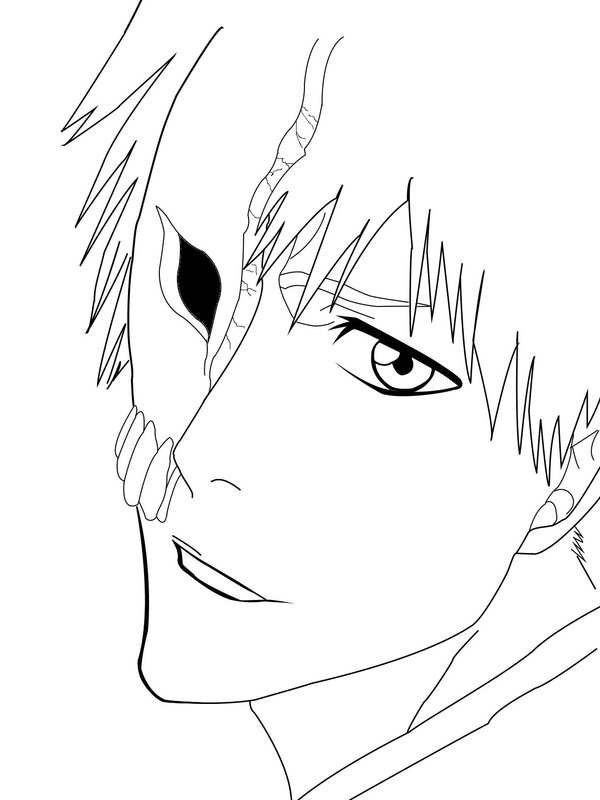 600x800 Anime Lineart