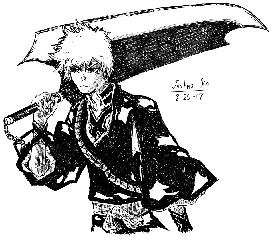 953x839 Doodle Request. Ichigo Kurosaki By Josh S26