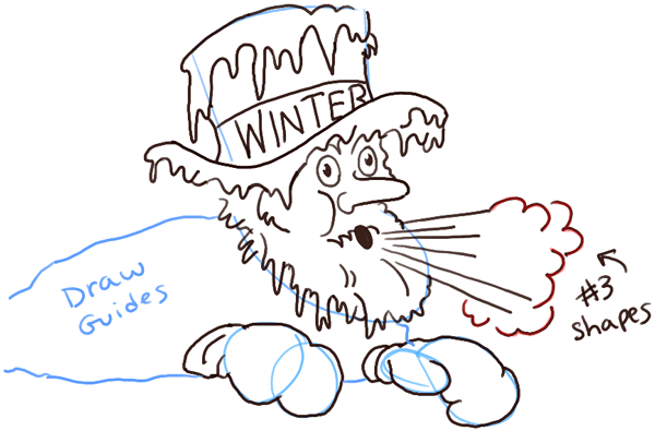 600x395 How To Draw Old Man Winter