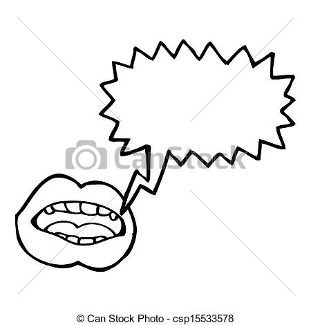 450x470 Talking Mouth Cartoon Character Stock Illustrations