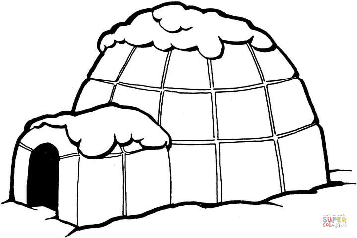 720x479 Igloo Coloring Page Free Printable Coloring Pages