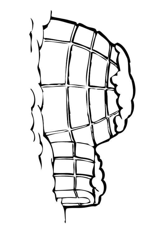 531x750 Coloring Page Igloo