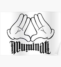 210x230 Illuminati Drawing Posters Redbubble