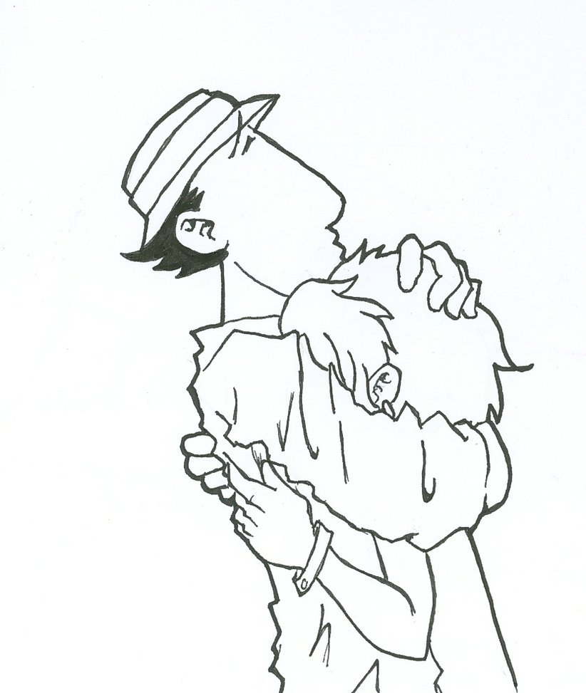 822x973 Sad Hug I'M Sorry By Gogadgetgo