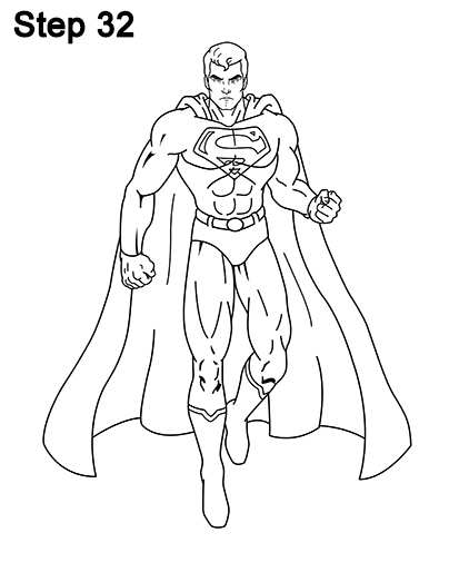 404x523 Drawn Superman Pencil Drawing