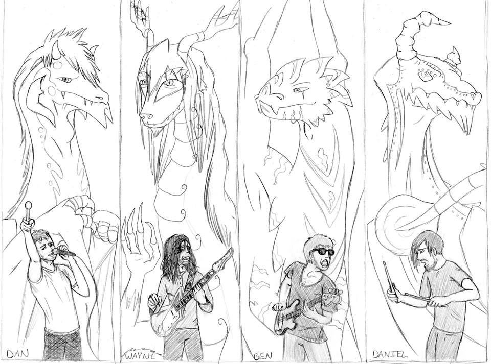 960x713 Imagine Dragons By Umbracrux