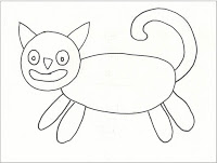 200x151 Another Folk Art Cat Art Projects For Kids