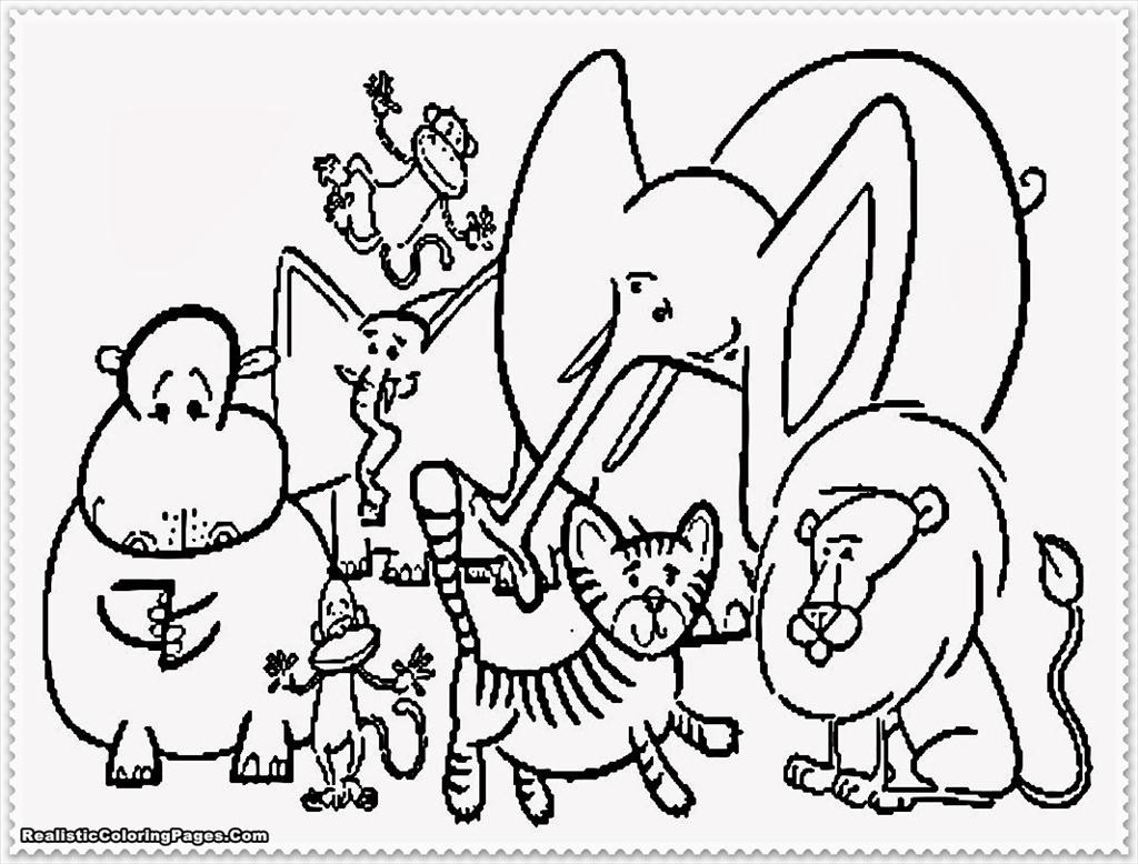 1024x778 Top Zoo Animal Coloring Pages Imagine Unknown Resolutions High