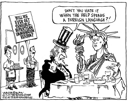 500x392 Immigration Cartoon