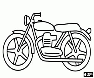300x250 Montesa Impala, A Motorcycle Coloring Page Printable Game