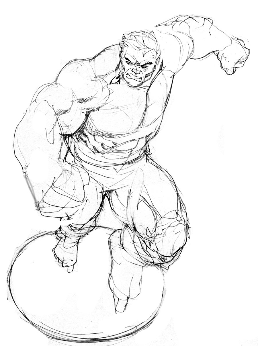 900x1207 Incredible Hulk Art Robert Atkins Art