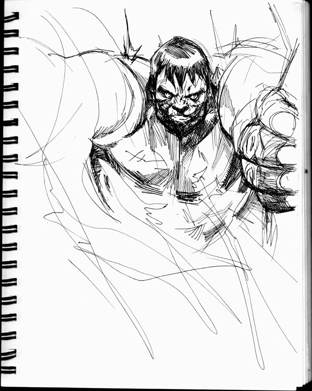 636x796 Hulk Sketch By Dogmeatsausage