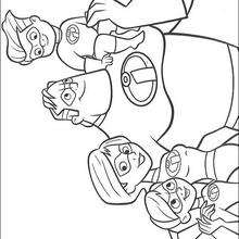 220x220 The Incredibles Coloring Pages, Drawing Kids, Videos