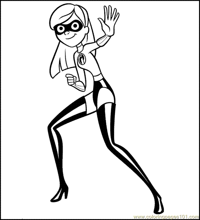 650x716 Incredibles Coloring Pages 14 Coloring Page