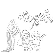 230x230 Top 35 Free Printable 4th Of July Coloring Pages Online