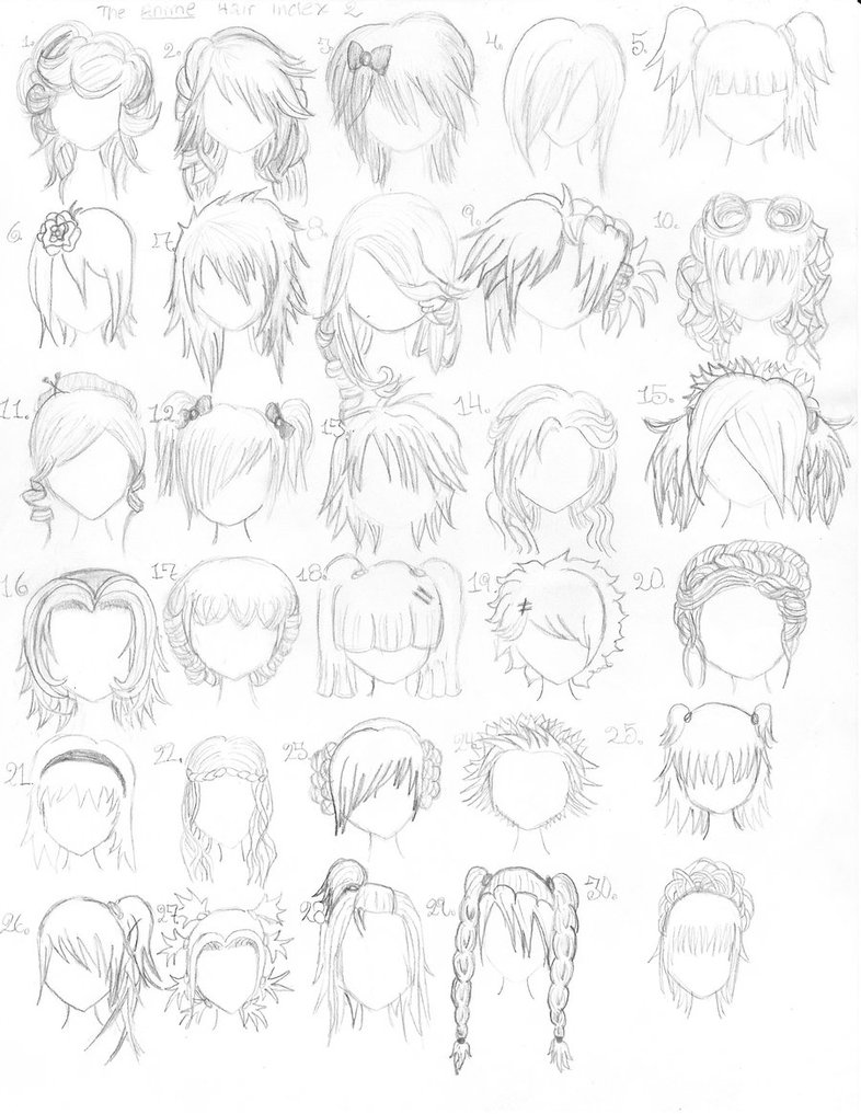 786x1017 The Anime Hair Index 2 By Xxangelsilencex