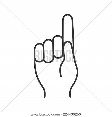 450x470 One Finger Images, Illustrations, Vectors