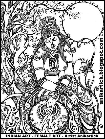 425x562 Female Drawing