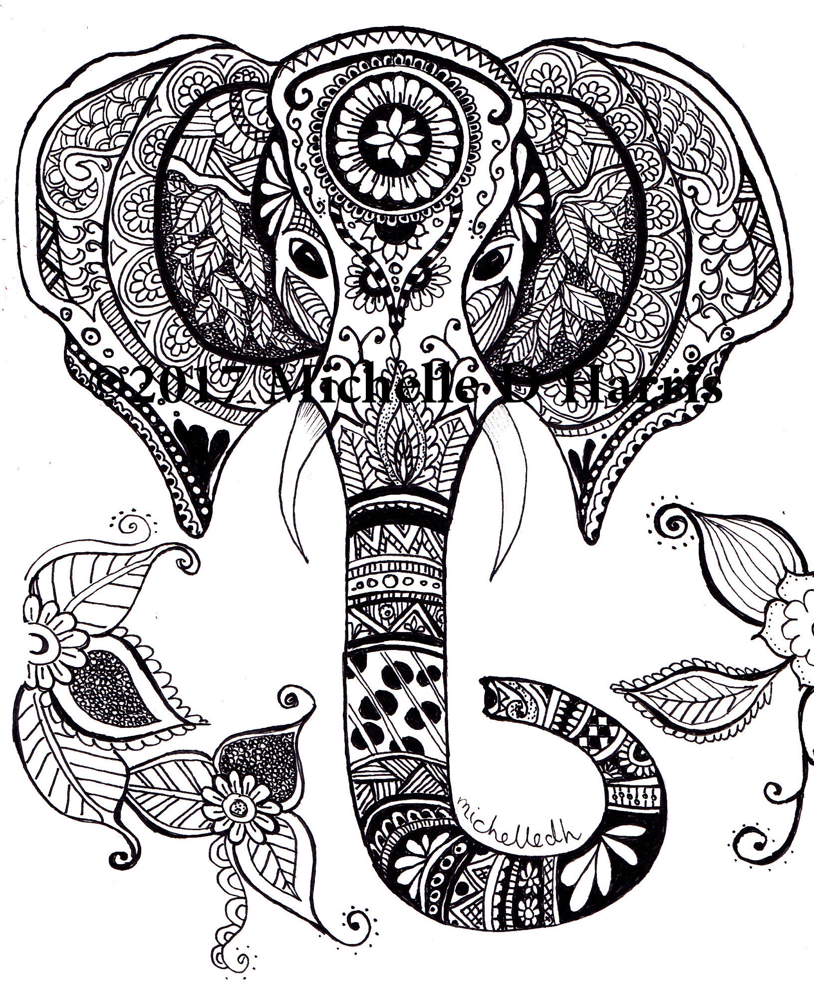 Download The best free Elephant drawing images. Download from 6452 ...