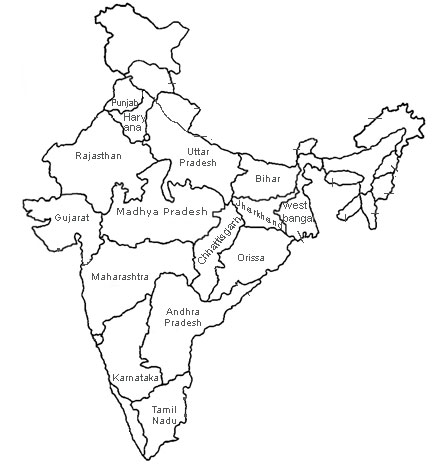 India Map Drawing at GetDrawings | Free download