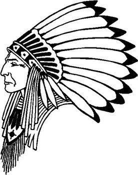 276x350 Chief, Vinyl Cut Decal