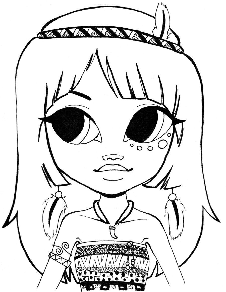 900x1163 Indian Girl By Maria210596