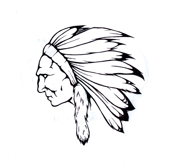 596x571 Indian Head By Quantum67