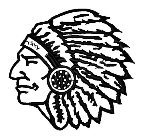 500x485 Indian Head Embroidery Designs, Machine Embroidery Designs