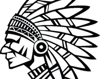 340x270 Indian Chief Decal Etsy