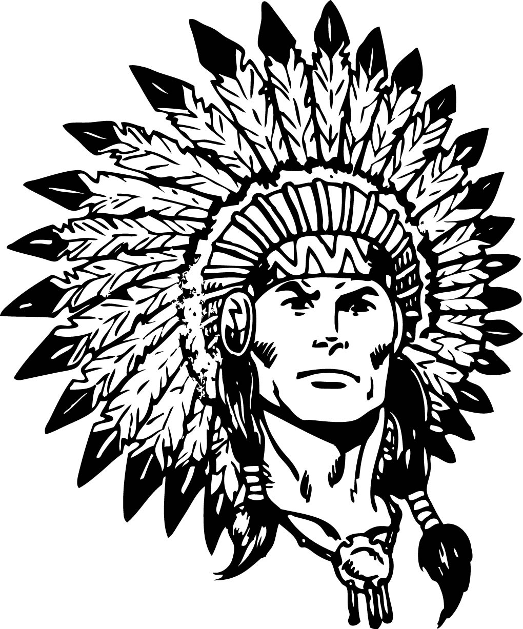 1020x1227 Indian Head Mascot