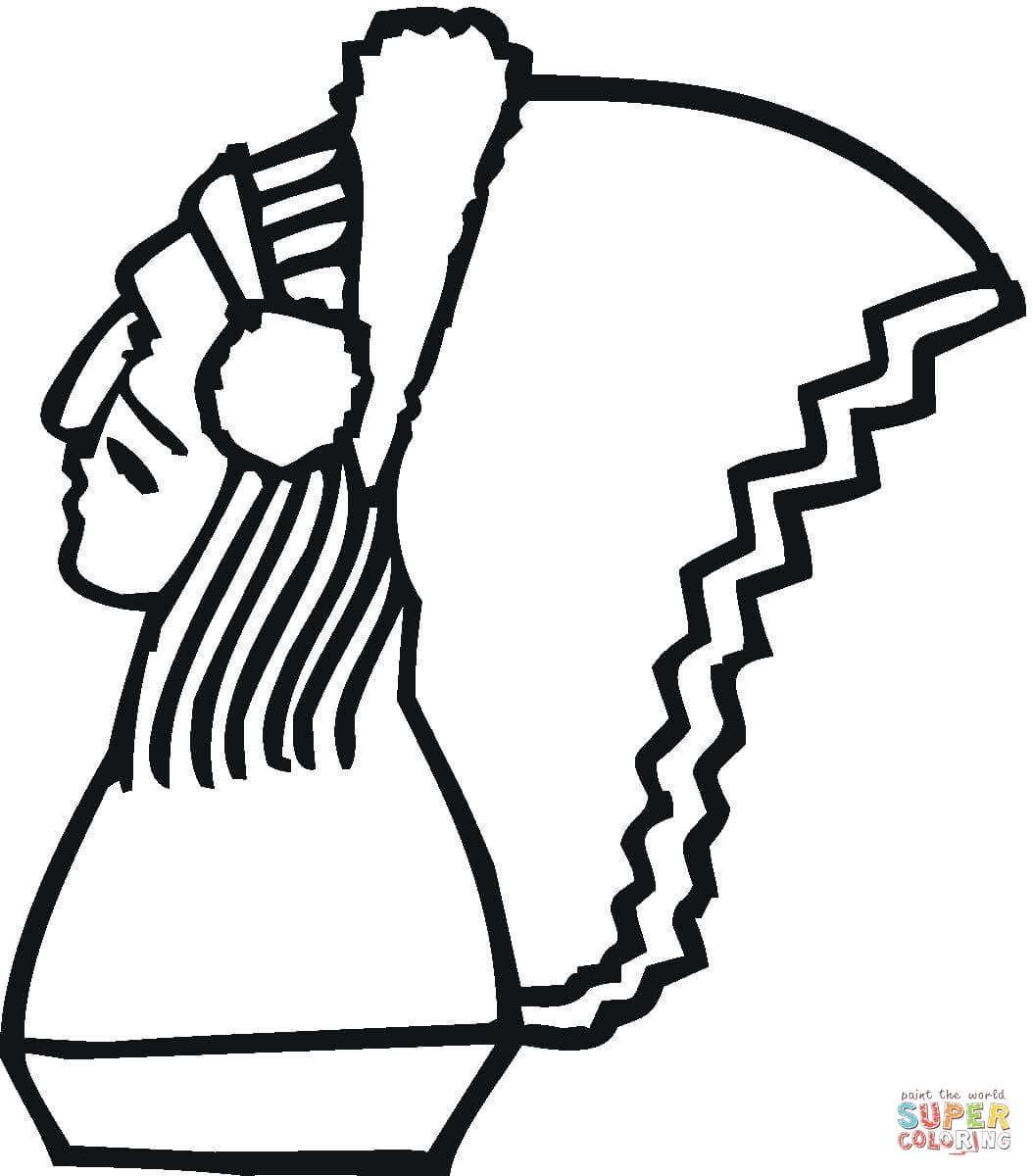 1054x1200 War Bonnet Coloring Page Free Printable Coloring Pages