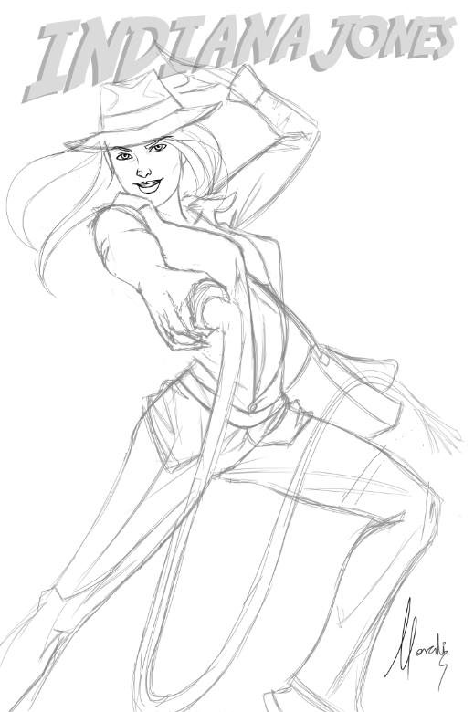 519x780 Female Indiana Jones On Behance