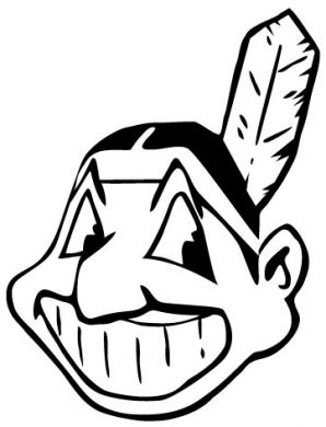 298x390 Cleveland Indians Logo Decal