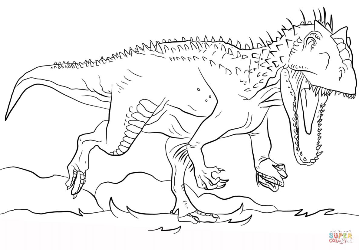 1186x824 Httpcolorings.cojurassic World Indominus Rex Coloring Pages